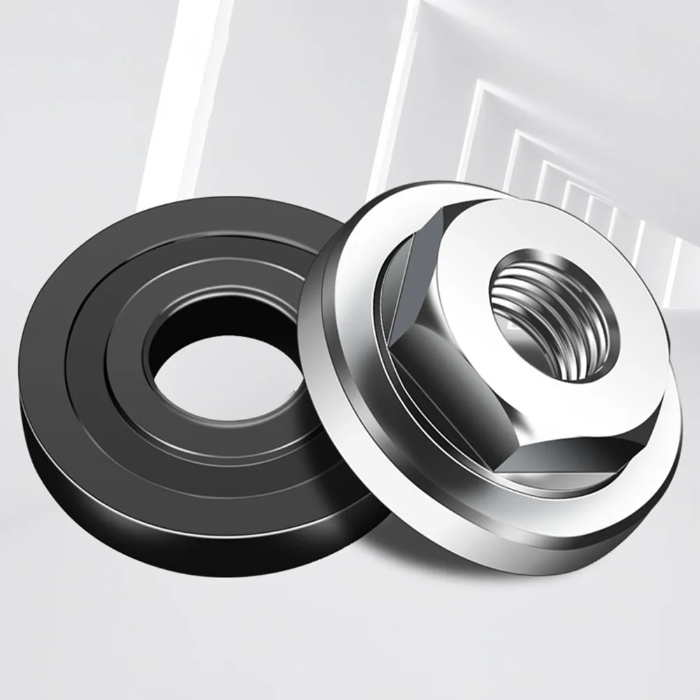 2Pcs Nuts Hex Nut Set Tools Replacement0000000000000000000 For Angle Grinder Modification Accessories For 100 Type Angle Grinder