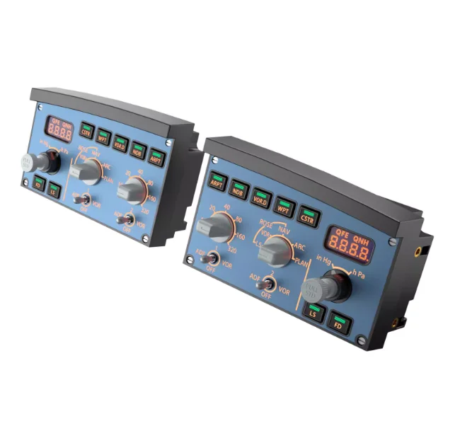 WINWING A320 FCU/EFIS-L/R Flight Control Unit Panel X-Plane Game Simulator Dual Driving Mode Support for SIMAPP Plug and Play PC