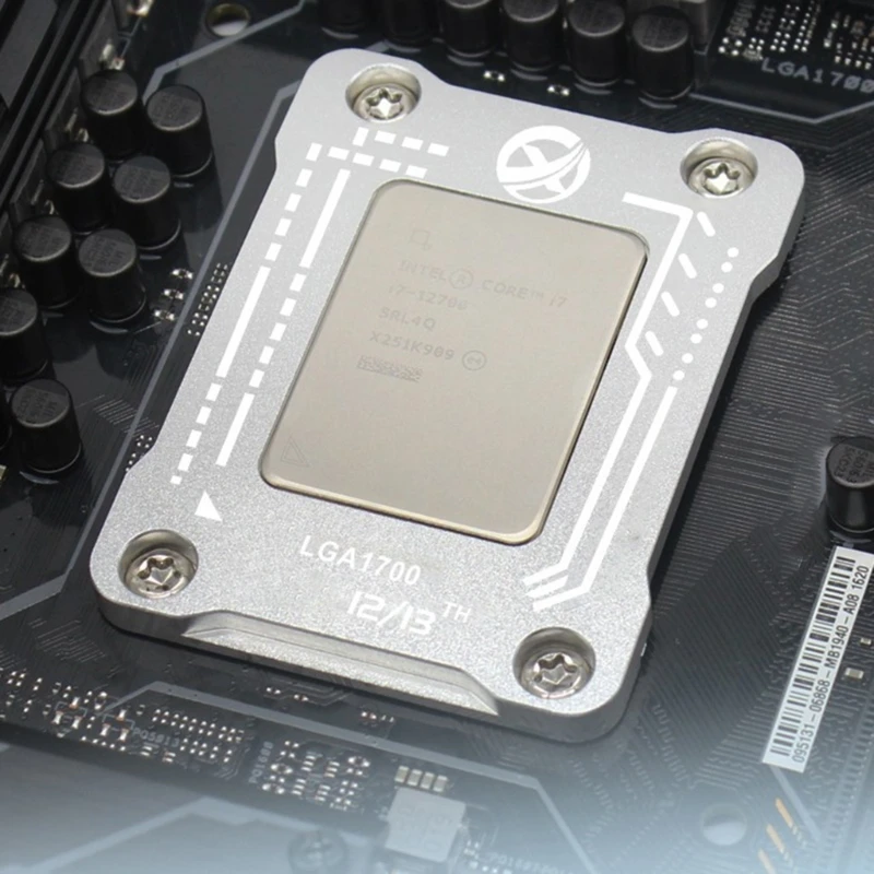 CPU 벤딩 교정 프레임 고정 버클, 인텔 12 세대 13 세대 LGA1700 LGA1800 용 낙하 방지 브래킷, CPU 고정 백플레인