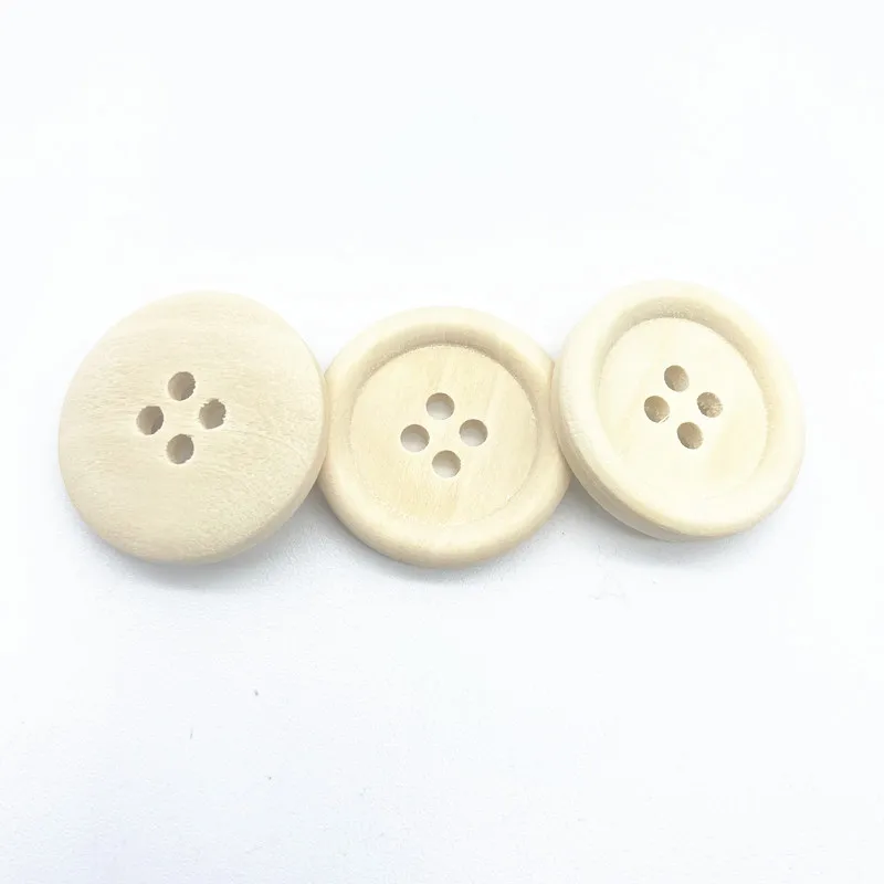 New 10mm--25mm Natural Colour Wooden Buttons Handmade Letter Love Scrapbook Wedding Decoration Sewing Accessories