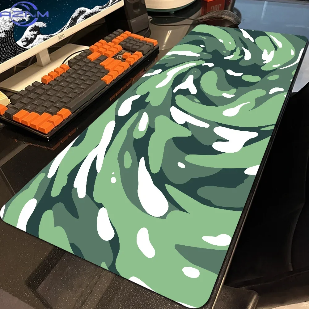 XXL Large Art Swirl Mouse pad Keyboards Gamers Decoracion Desk Mat Strata Liquid  Pad Computer Laptop Anime Keyboard Mat