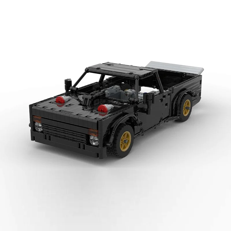 Speed Racing Car Model MOC Building Bricks F-150 Hoonitruck Modular Technology Children Holiday Gifts Assemble Toys Suit