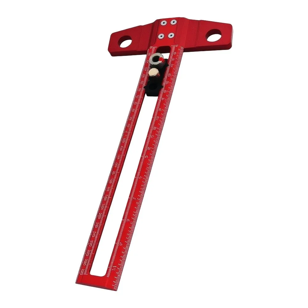 For T Shaped Marking Ruler 30 cm and 50 cm for Precise Line Marking VerFor Tical AlignmenFor T and Hole PosiFor Tioning
