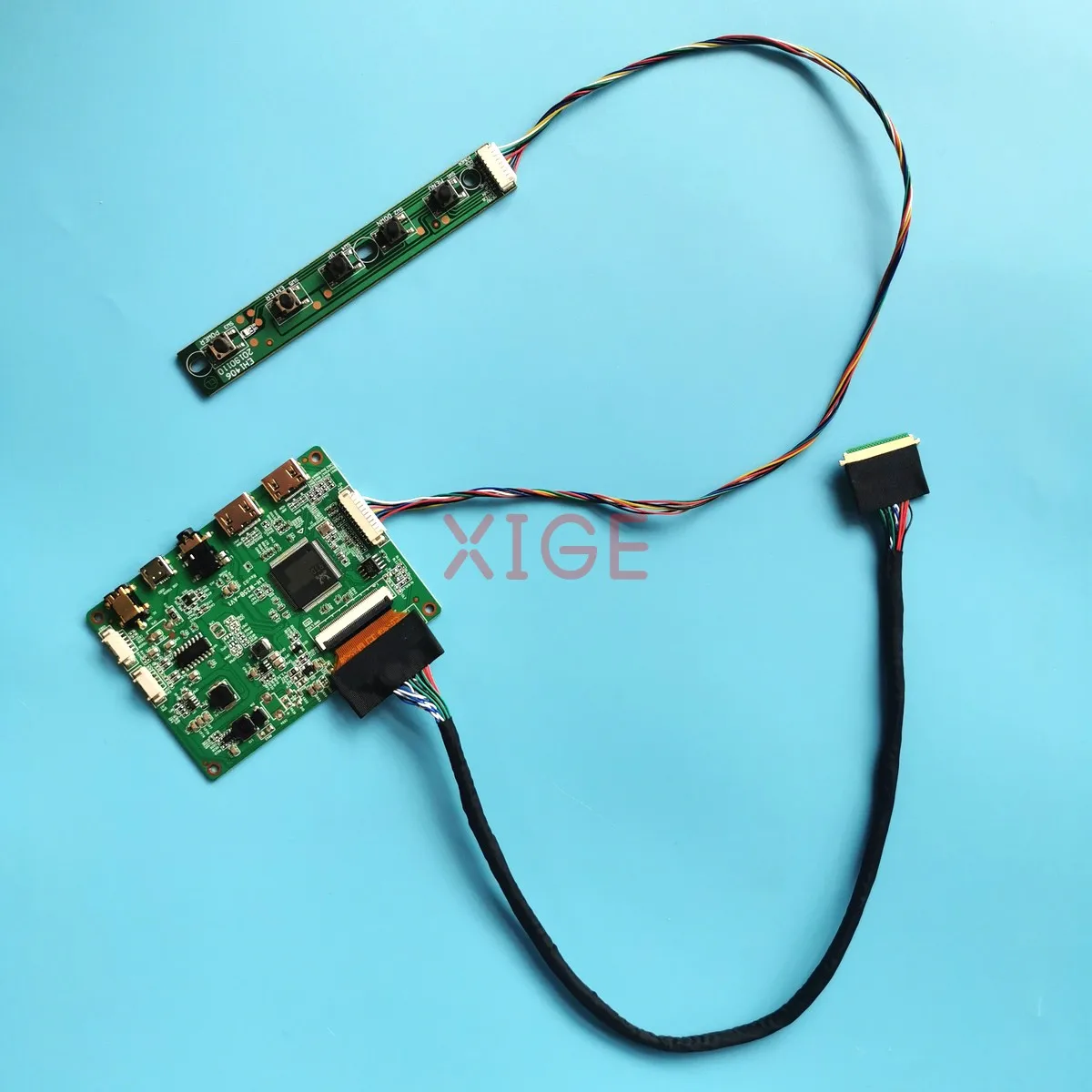 LCD Matrix Driver Controller Board Fit LP140WH2 LP140WHU 40 Pin LVDS HDMI-Mini 1366*768 14