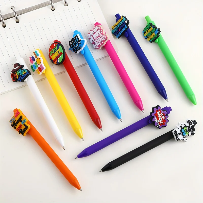 10/20 Pcs Inspirational Ballpoint Pens with 10 Inspirational Quotes, Multifunctional and Durable, Practical and Long Lasting