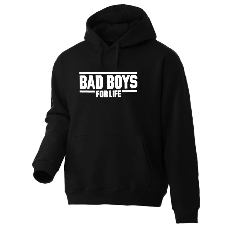 Sudadera con capucha de Bad Boys For life para hombres y mujeres, sudadera con estampado transpirable simple, moda informal, primavera y otoño, nuevo