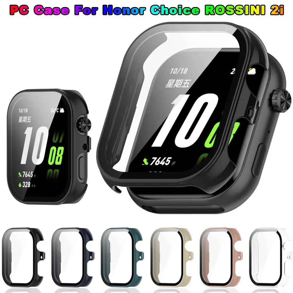 Tempered Glass + PC Case For Honor Choice ROSSINI 2i All-around Bumper Anti-scratch Protective Cover + Screen Protector
