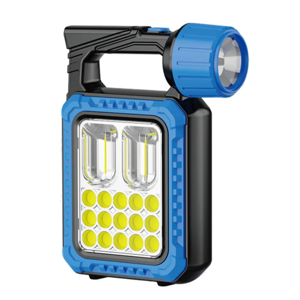 Lighting Charging Version Solar-Powered Lamp Super Bright Portable Portable Lamp Solar-Powered New Outdoor Lamp Hiking