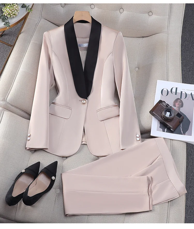 Abito viola da donna Primavera Autunno 2025 Abbigliamento formale professionale in stile dea di fascia alta per presentatori y2k Nuovo arrivo