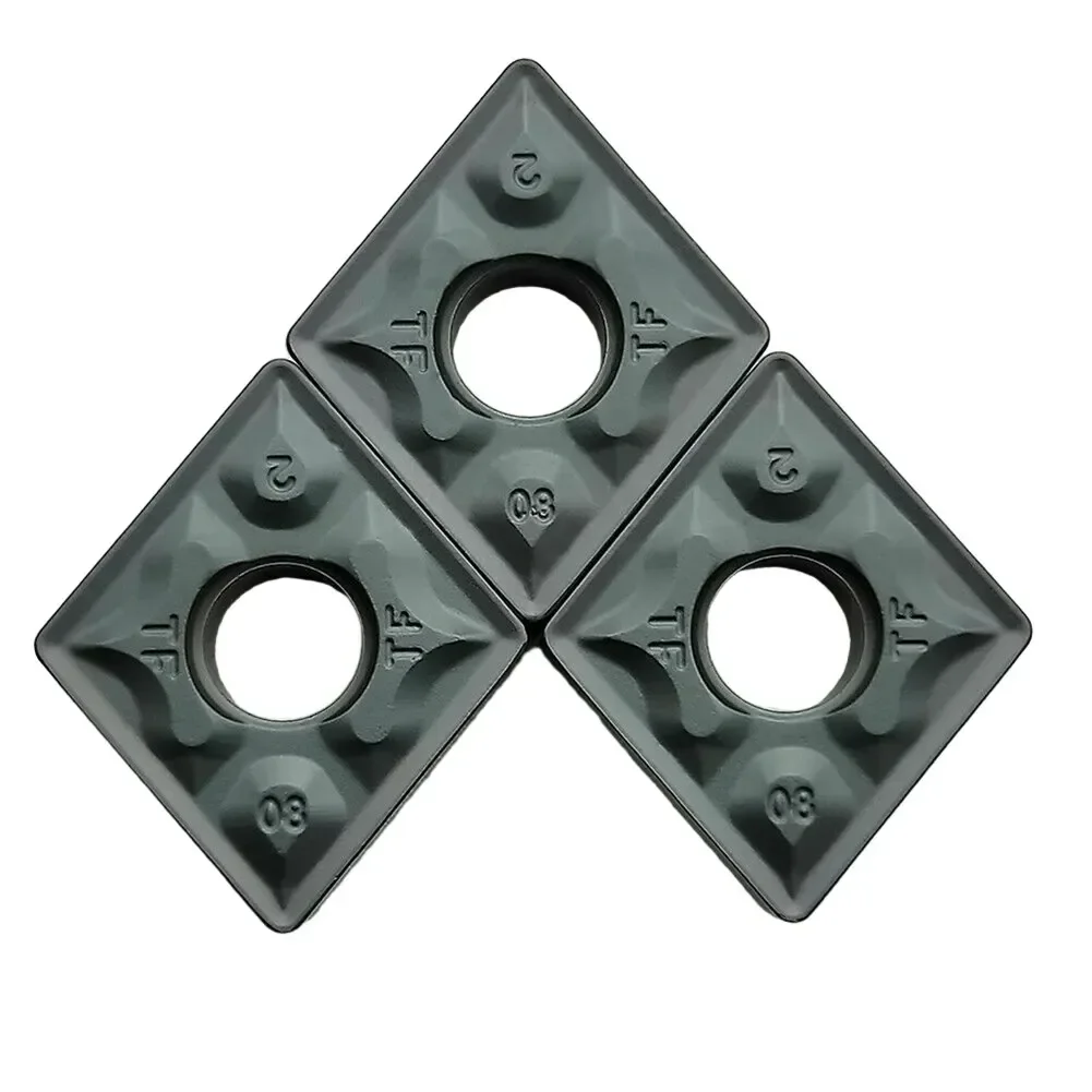 10 Pack of CNMG432TF Carbide Inserts Essential for CNC Internal Turning Designed for High Performance and Durability