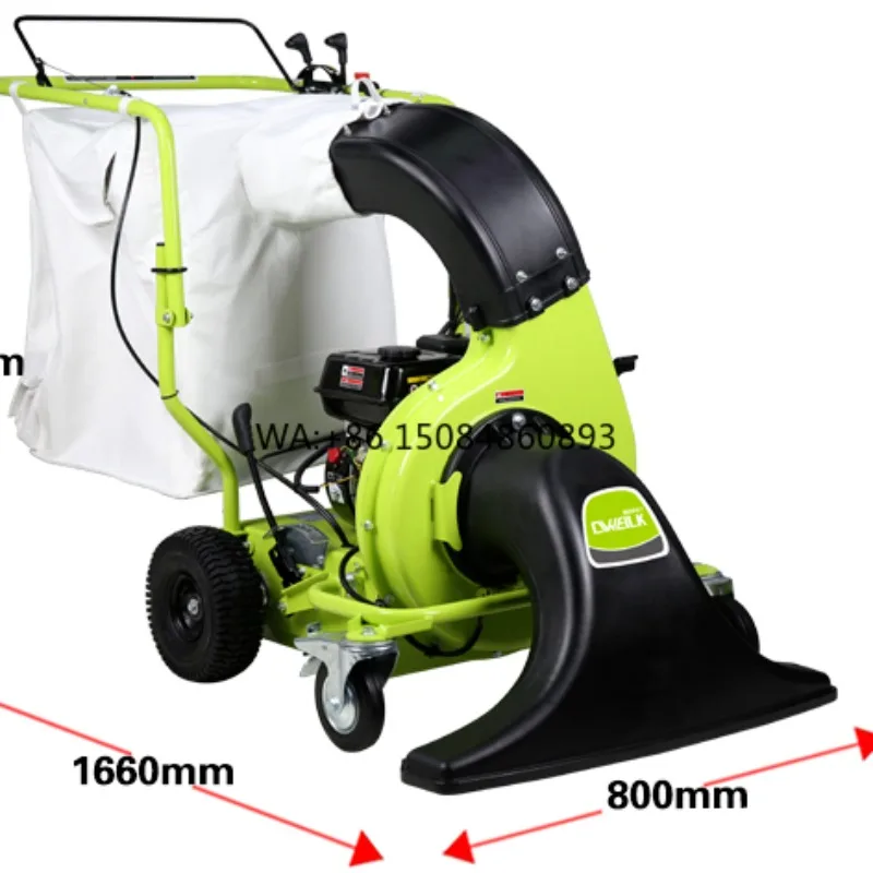 Universal Fuel Powered Leaf Suction  High Quality Urban Garbage Collector for Road Green Belt and Public Sanitation Work