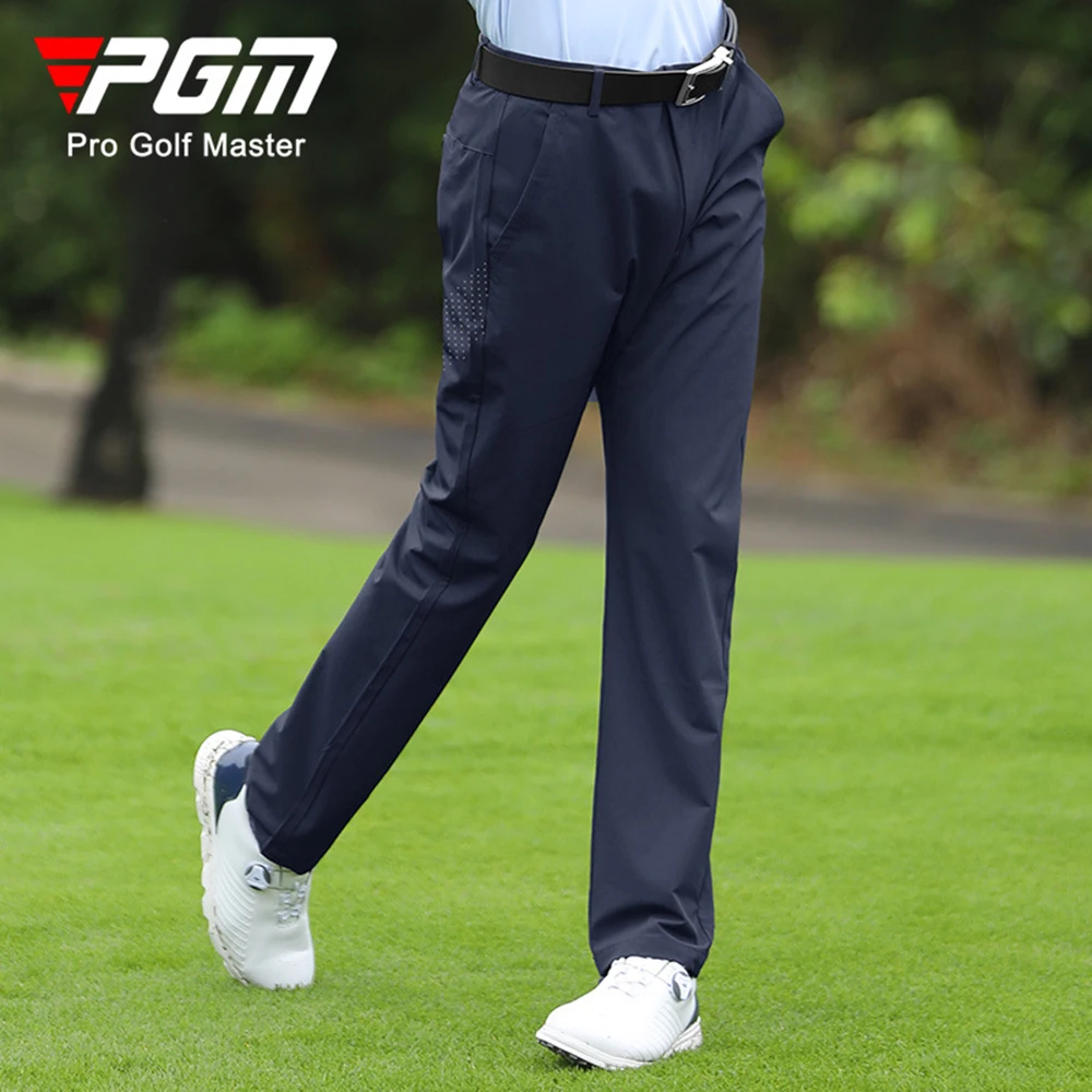 PGM Men\'s Golf Pants Spring and Summer Sports Stretch Pants Cool and Comfortable with Air Hole Casual Wear for Men XXS-XXXL