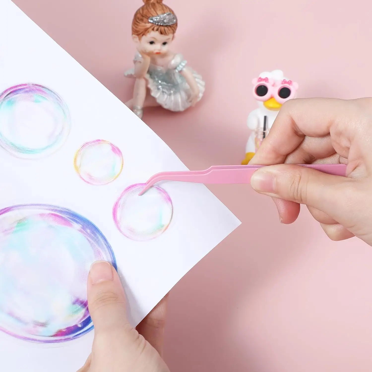 1 st/4 stks Wimperverlenging Pincet Roestvrij Staal Professionele Lash Applicator Gereedschap voor Isolatie Lifting