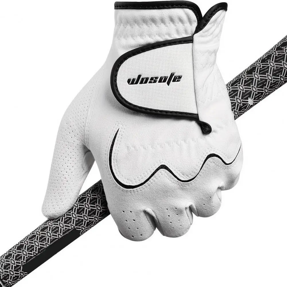 Golf Gloves for Rain Breathable Golf Gloves Men's Golf Gloves for Left Hand Golfer Rain Grip All Weather Fabric for Quick