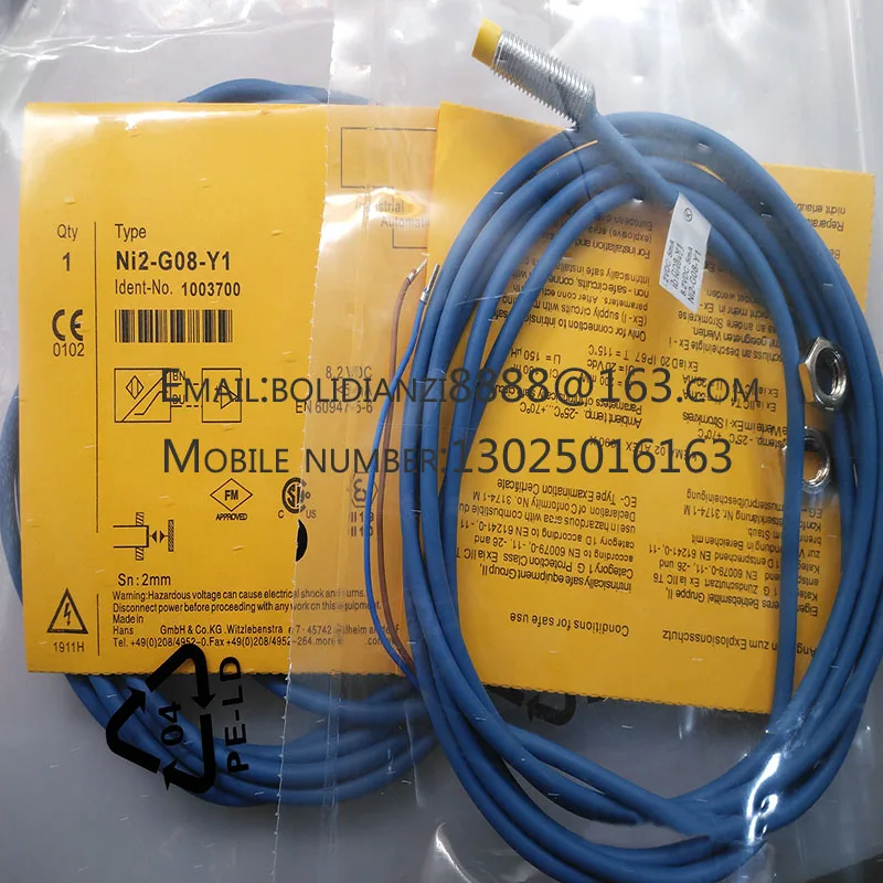 Neuer Näherungsschaltersensor NI2-G08-Y1X