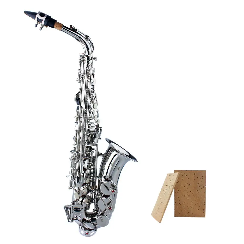 Tooycomparator-Saxophone professionnel en liège naturel, manche soprano/ténor/alto, accessoires de calcul musical, 61x40x2mm, 2 pièces