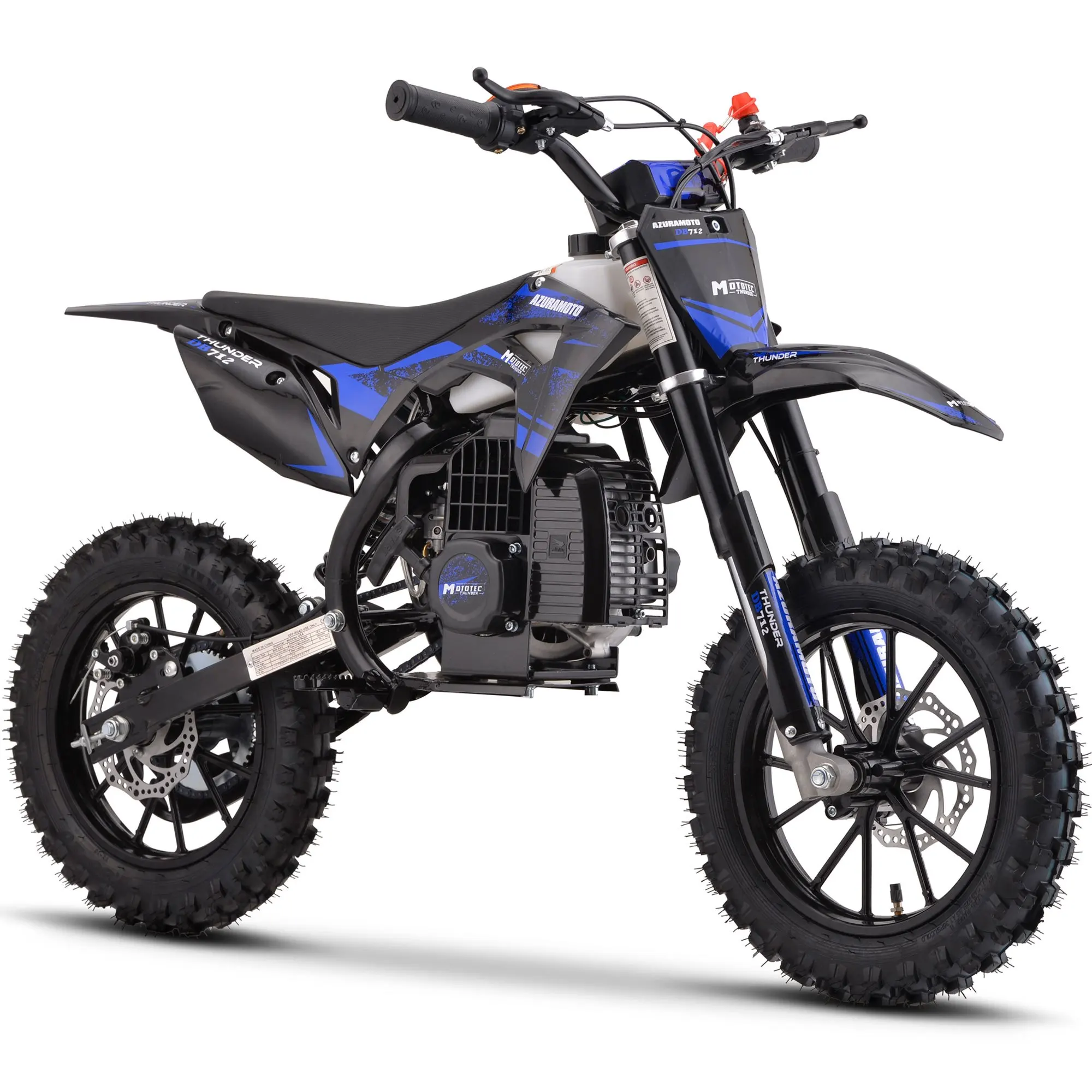 

Детский бензиновый мотоцикл MotoTec Thunder 50cc с 2-тактным двигателем