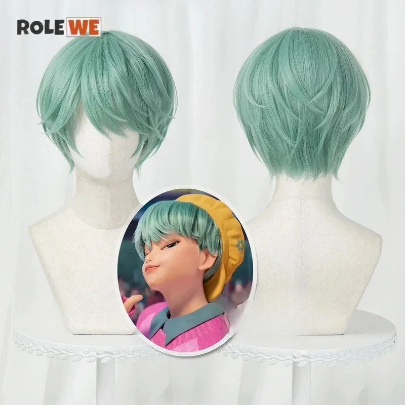 Mira Rumi Zoey Saja Boys Jinu Baby Abby Mystery Romance Wig Kpop Demon Hunters Cosplay Free Wig Cap Halloween Costume Props