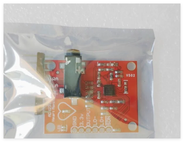 

1 шт./лот SparkFun однопроводной монитор сердечного ритма-AD8232 SEN-12650