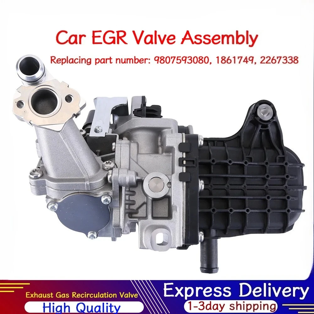 AGR-Ventil-Baugruppe Abgasrückführung für Citroen C4 II für Peugeot 5008 3008 C5 III DS5