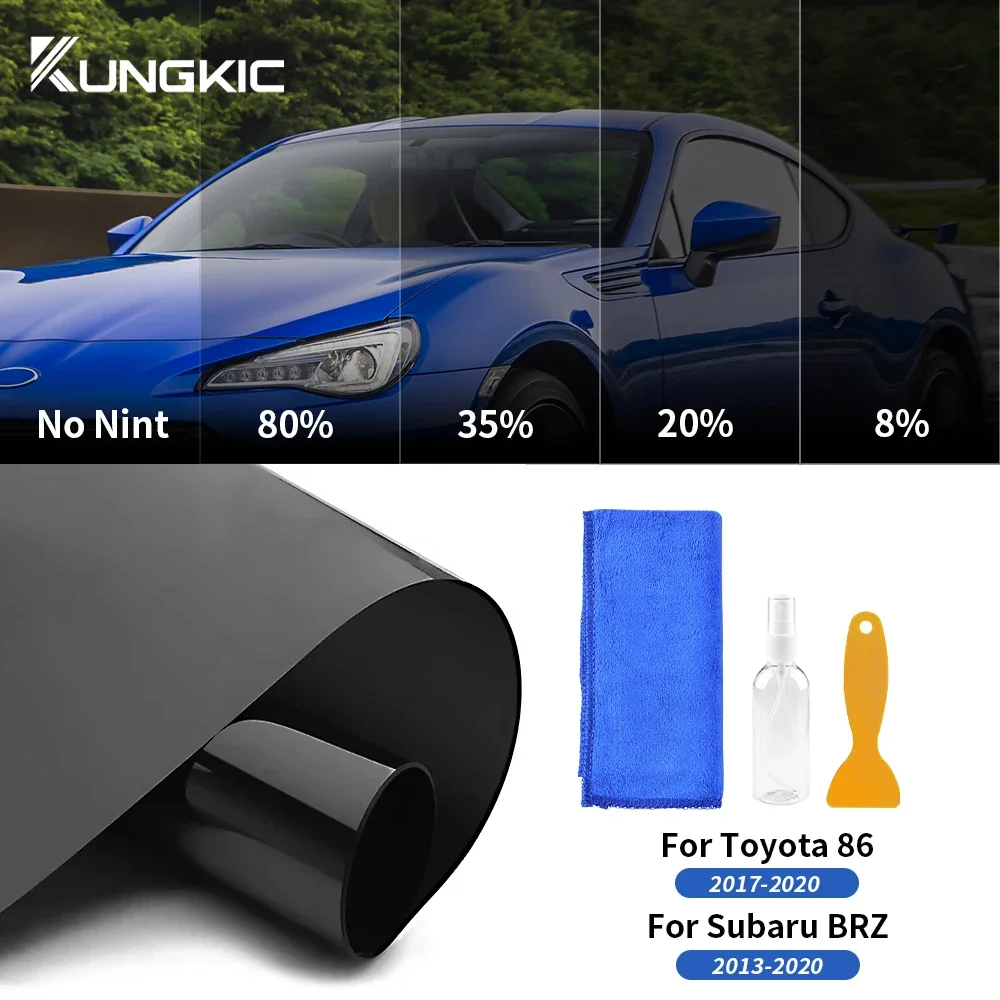 

Для Toyota 86 Subaru BRZ 2017-2022: Тонировочная пленка для боковых окон автомобиля, защита от солнца и УФ-излучения