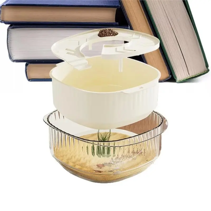 

AT51-маленький аквариум в виде черепахи, многофункциональный резервуар для среды обитания воды с полным видом для черепах, крабов, креветок, террариума для крабов-отшеток