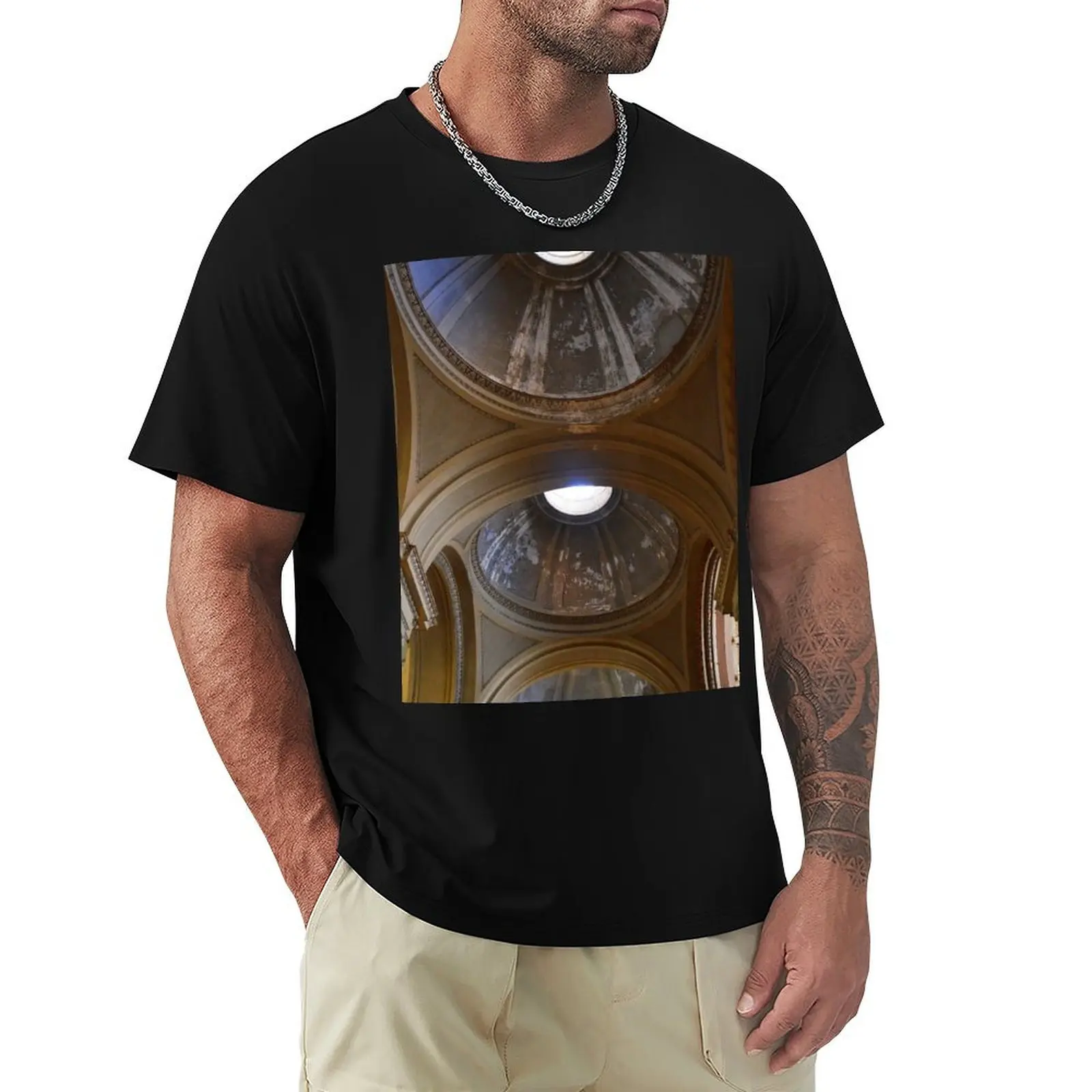 Enna Cathedral Ceiling. Sicily, Italy T-Shirt man t shirt luxury T-Shirt