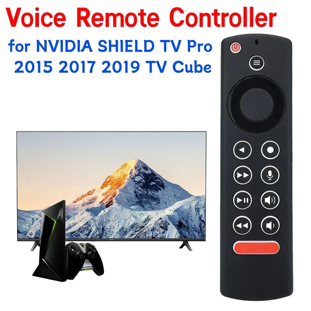 

Замените голосовой пульт дистанционного управления для телевизора, голосовая функция, голосовой контроллер для NVIDIA SHIELD TV Pro 2015 2017 2019, TV Cube