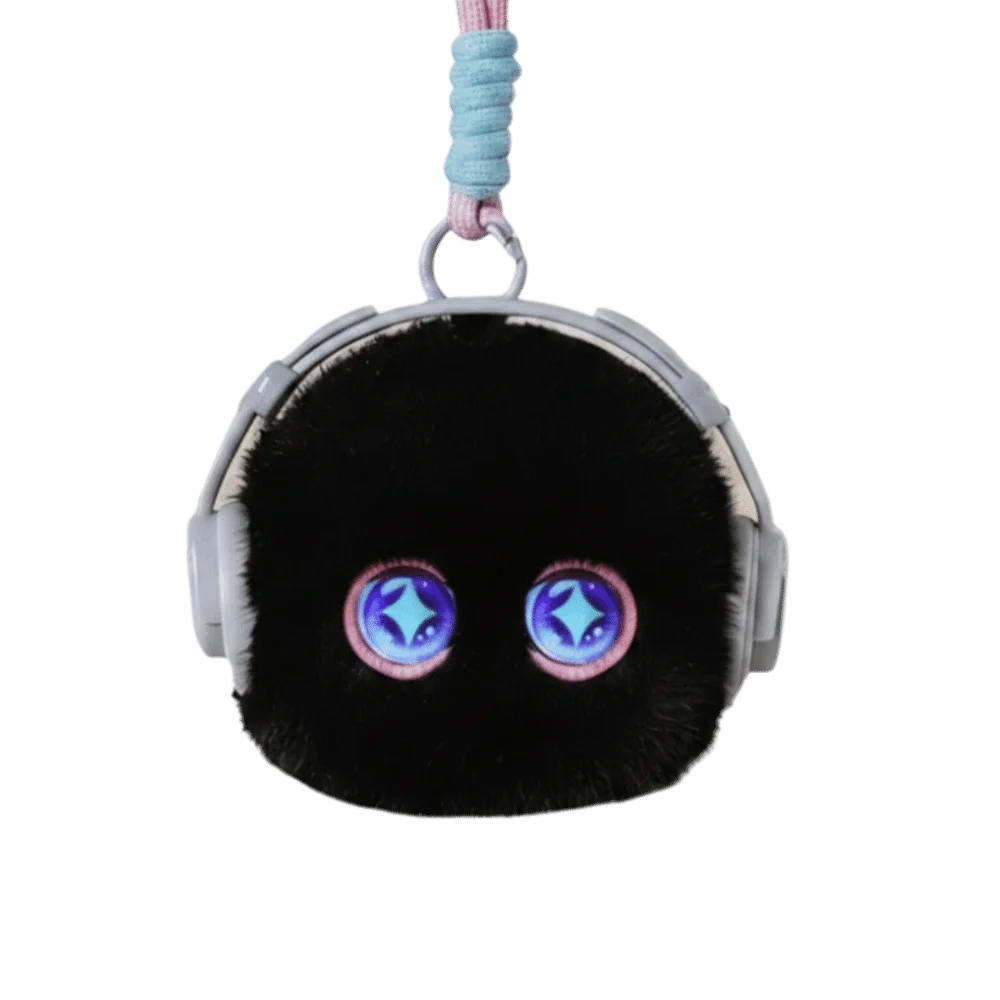 66 Languages Interactive AI Plush Companion Pendant Interactive Talking Cute Design AI Cat Keychain Emotional Support Plush