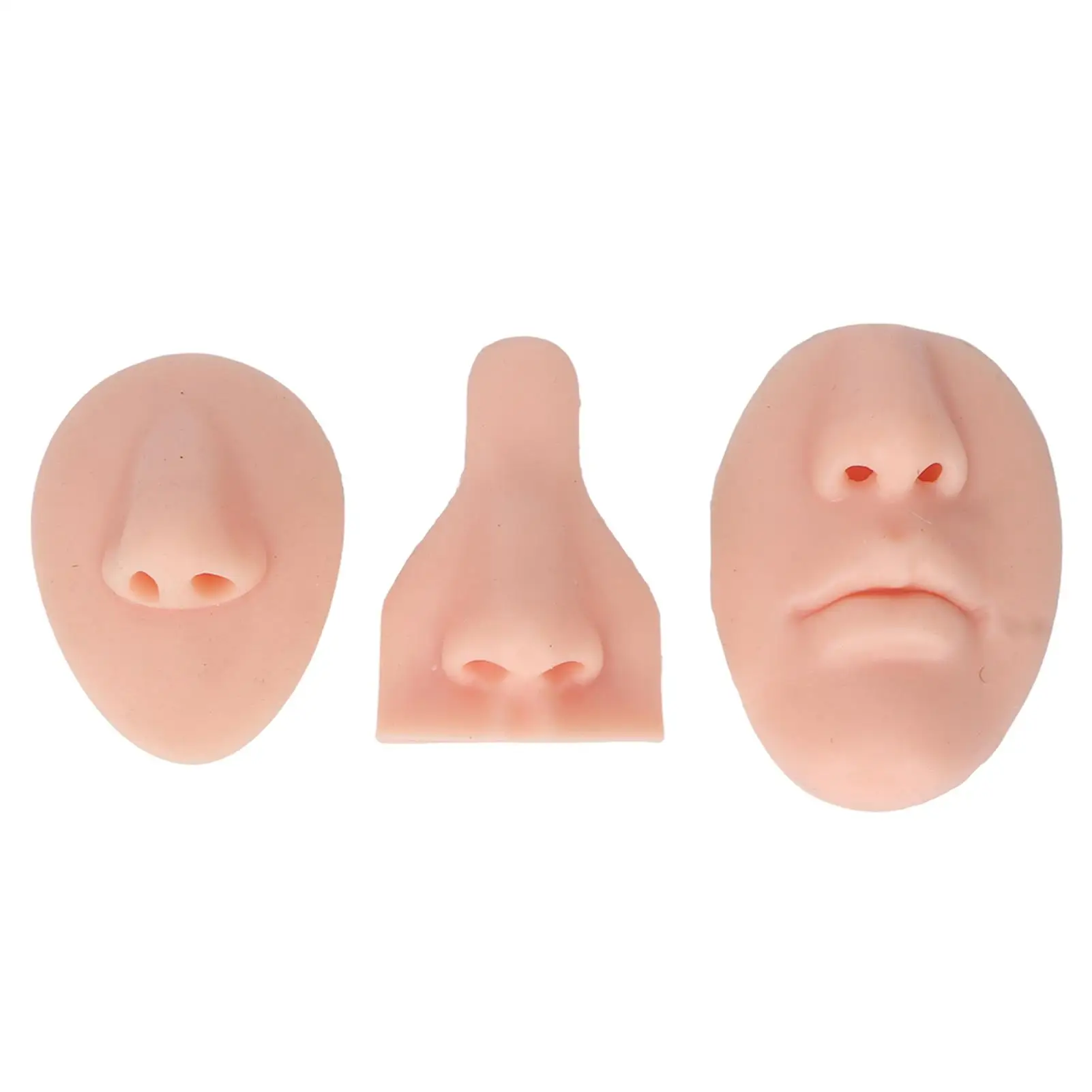 3D Soft Silicone for nose Model Set for Suture Teaching & Exercise