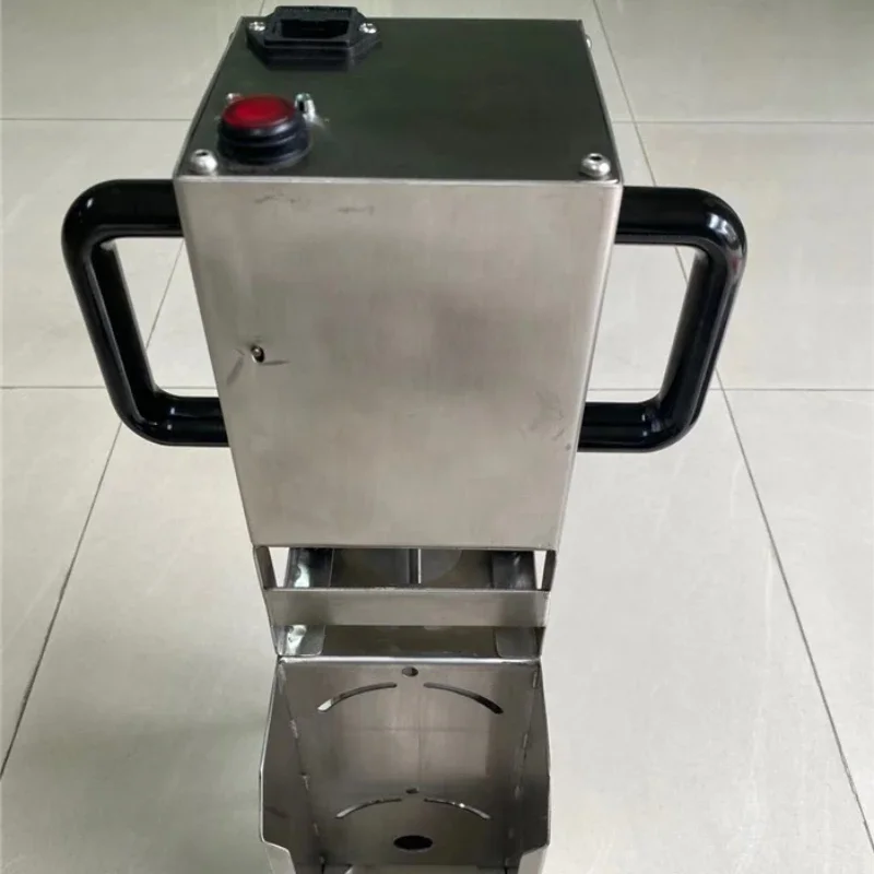 Portable oil filter machine