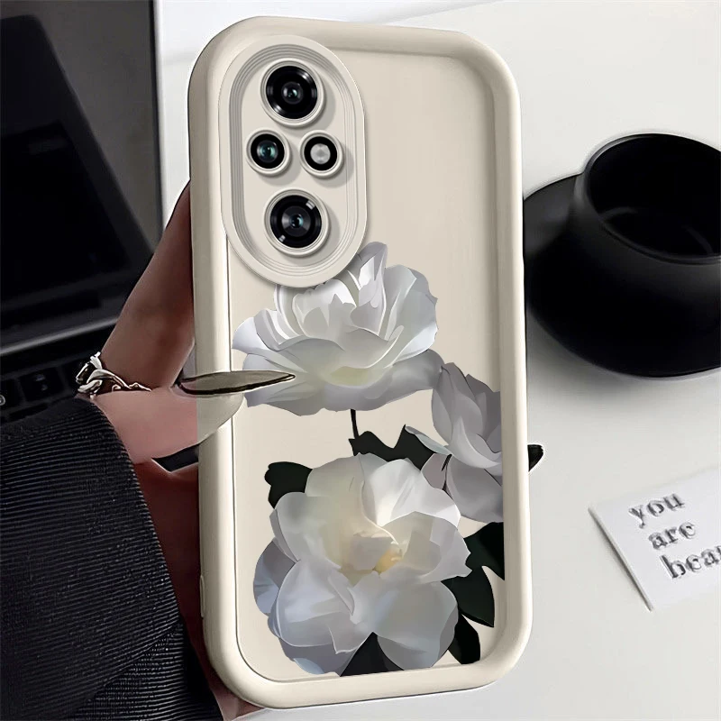 200 Bloom Flower New Sky Eye Phone Case For Honor 200 200Lite 50Pro 50 X40GT X7A X50i X8A X40i 90Lite 50SE X9A X30 9XPro Cover