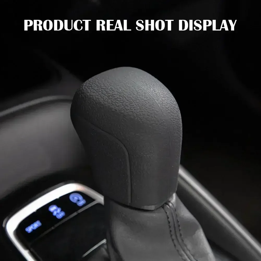 Universal Silicone Automatic Gear Shift Knob Cover Shifter Handle For Toyota C HR Camry Corolla Car Interior Spare Parts