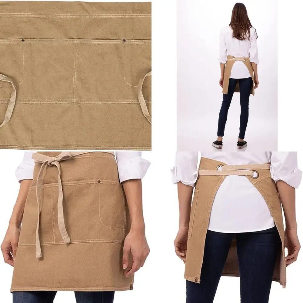

Unisex Chef's Austin Style Half Bistro Apron
