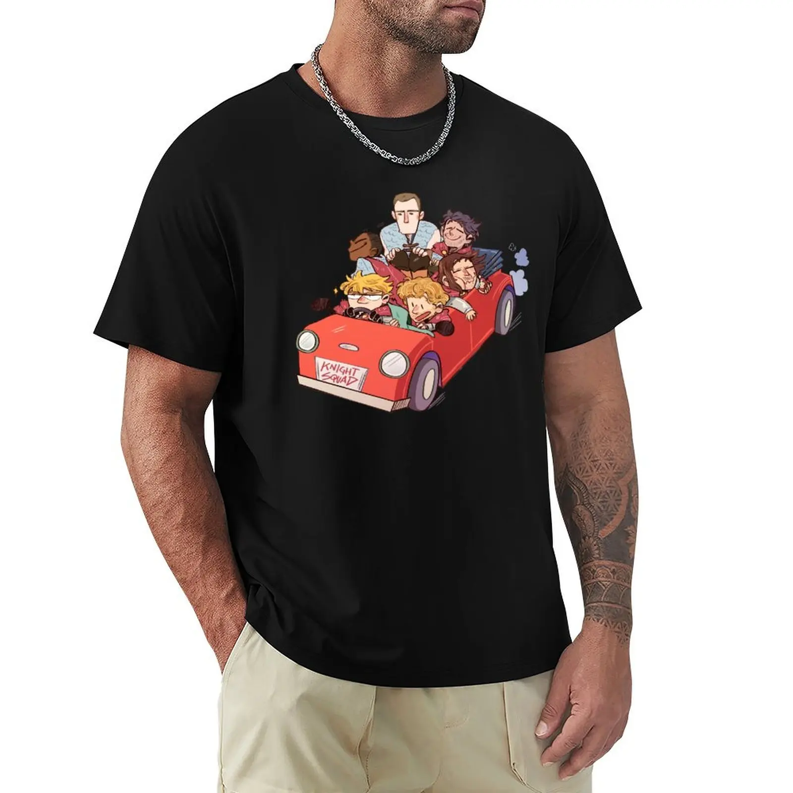 Knight Squad - Merlin T-Shirt Trendy Casual Short Sleeve Shirt
