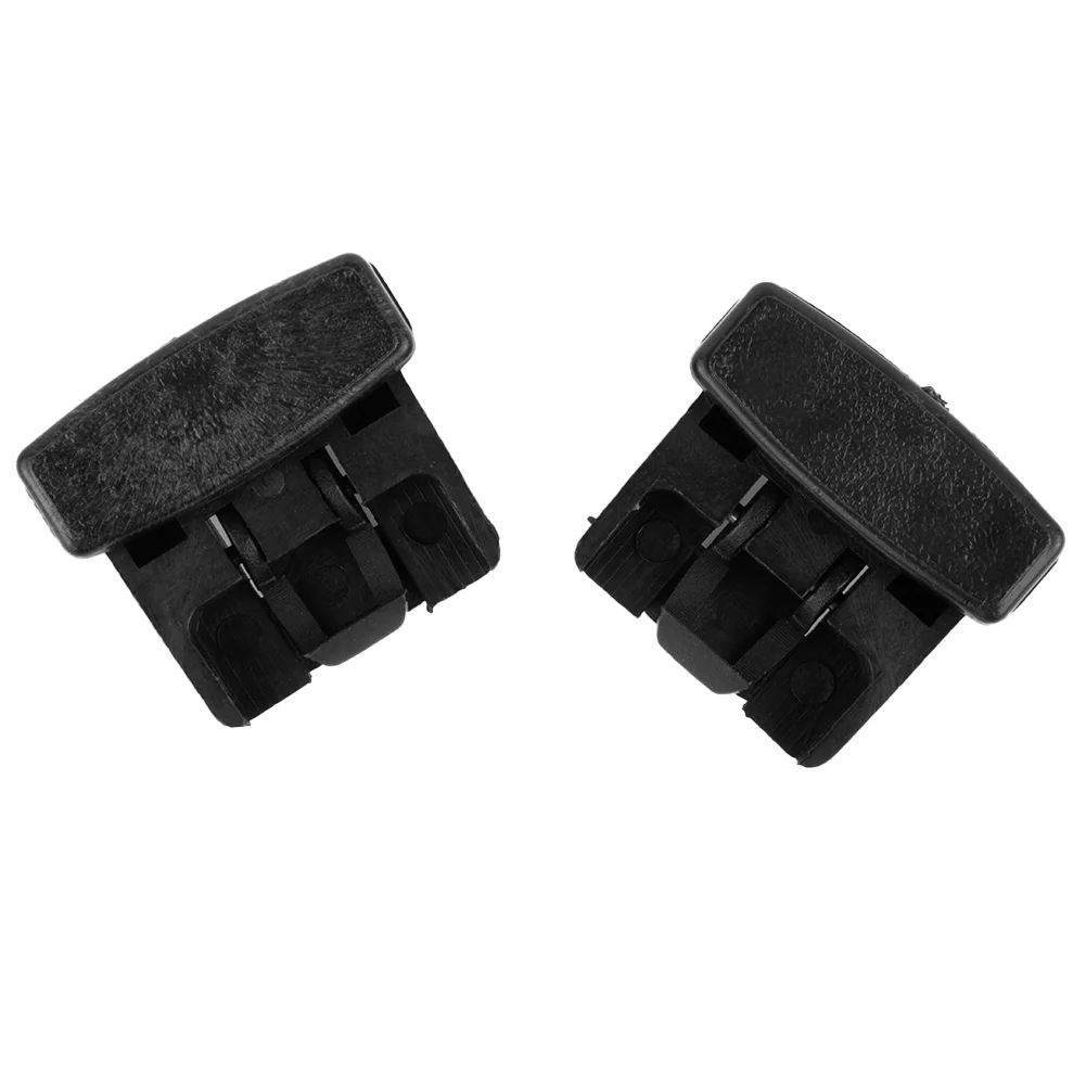 

Locks Hardware Glass Lock Buckles 2pcs Lock Glass Black Plastic Commuter 62910-95703 Car Accessories High Quality Fit For Toyota