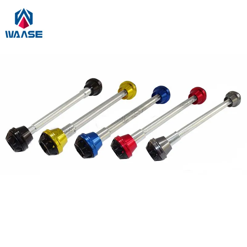 

waase For Honda NC750 NC750S NC750X NC 750 S X 2014 2015 Front Wheel Fork Axle Sliders Cap Crash Protector