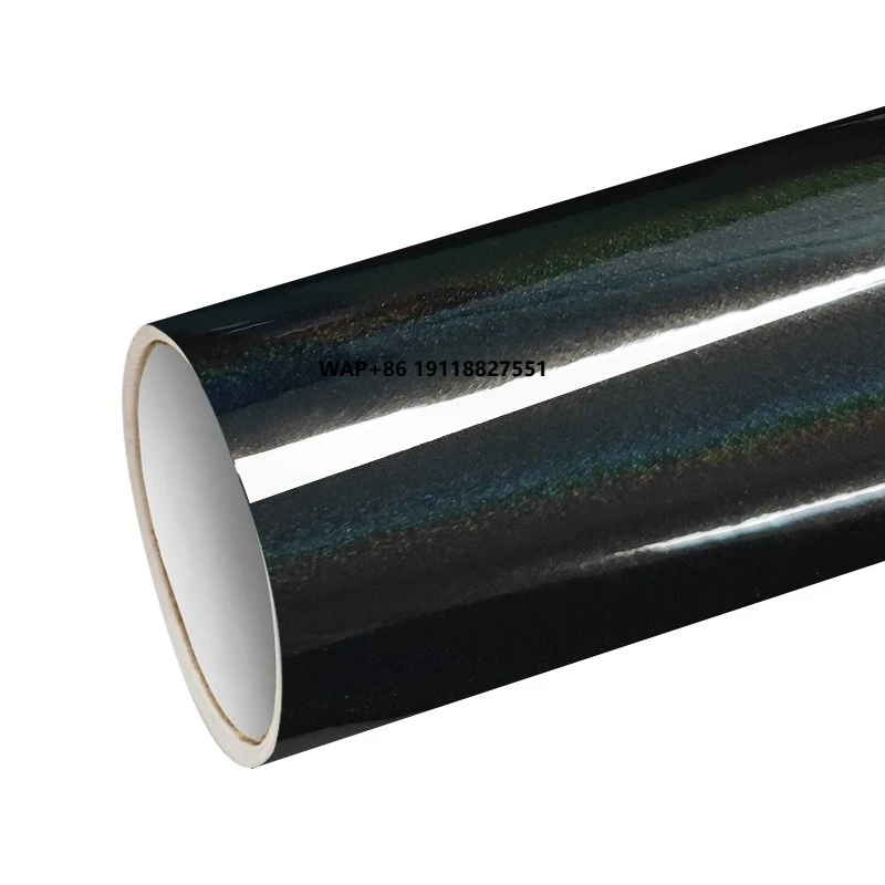 

PET Iridescence Diamond Splendid Grey Car Wrap Vinyl IL-01P Car Sticker