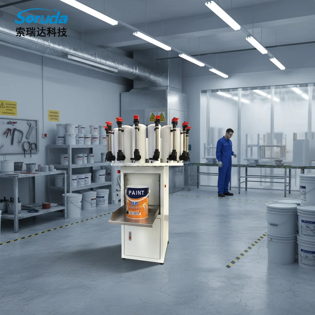 Economic Manual Color Tinting Paint Mixing Machine For Paintshop Woodcoating And Paint Factory