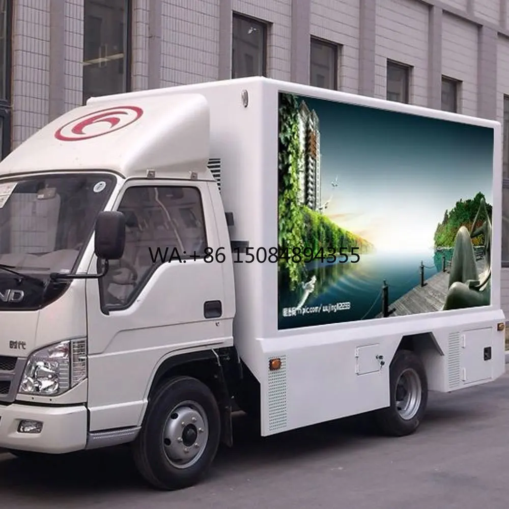 

Outdoor Advertising LED Display Truck High Brightness Aluminum Common Cathode Energy Saving Truck LED Display Screen