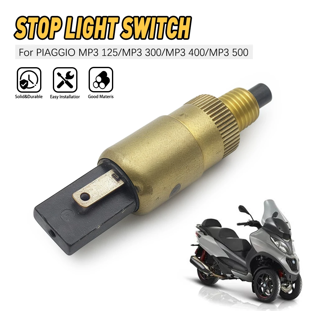 

Brake Clutch Switch Copper Motorcycle Replacement Front Rear Light Rear For Piaggio MP3 125 300 400 500 LT i.e Yourban Business