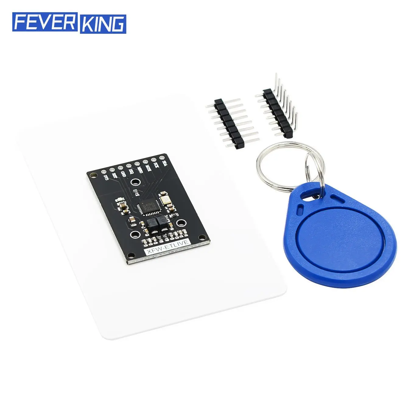 โมดูล RFID ชุด RC522 S50 13.56 MHz 6cm พร้อมแท็ก SPI เขียนอ่าน2560