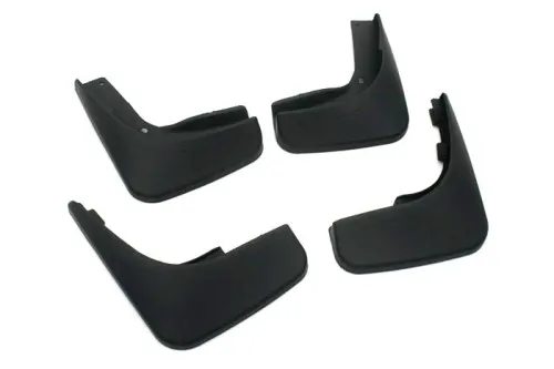 SPLASH GUARD MUDGUARD Mud Flaps - Front & Rear - Set of 4 FIT FOR 2009 2010 2011 2012 GOLF 6 MK6 HATCH