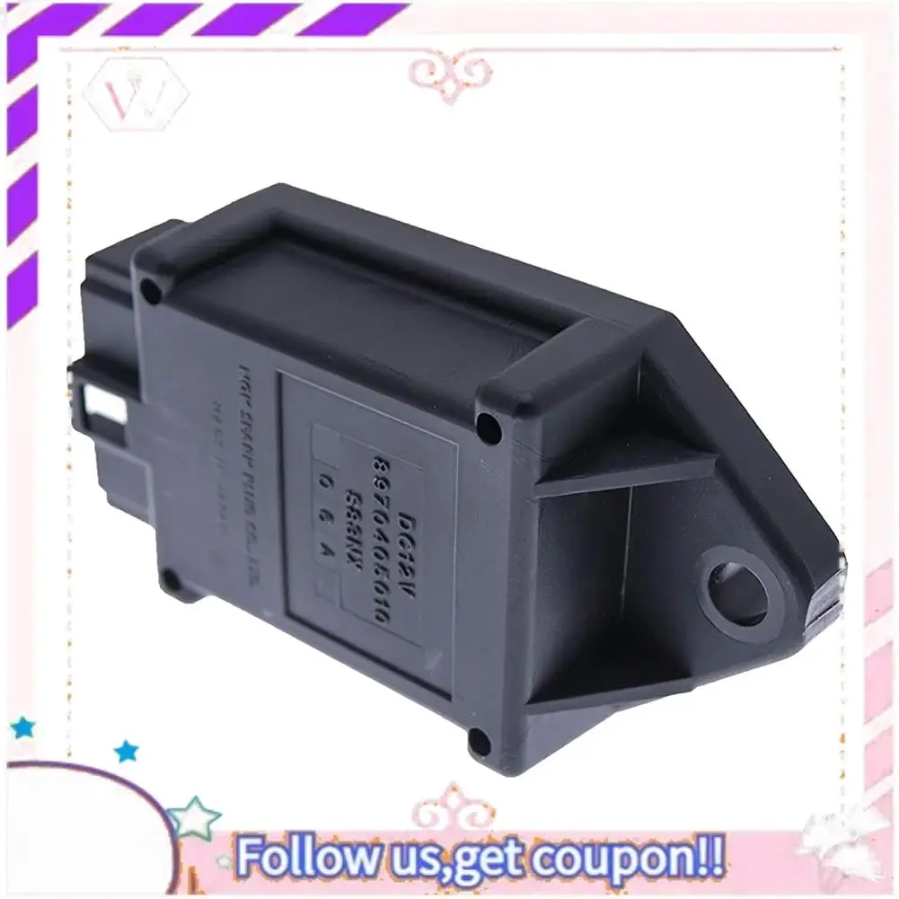 

Easy To Use 8970405010 8970405011 Time Relay For ISUZU C240 Engine For Excavator EX35U EX27U EX50U