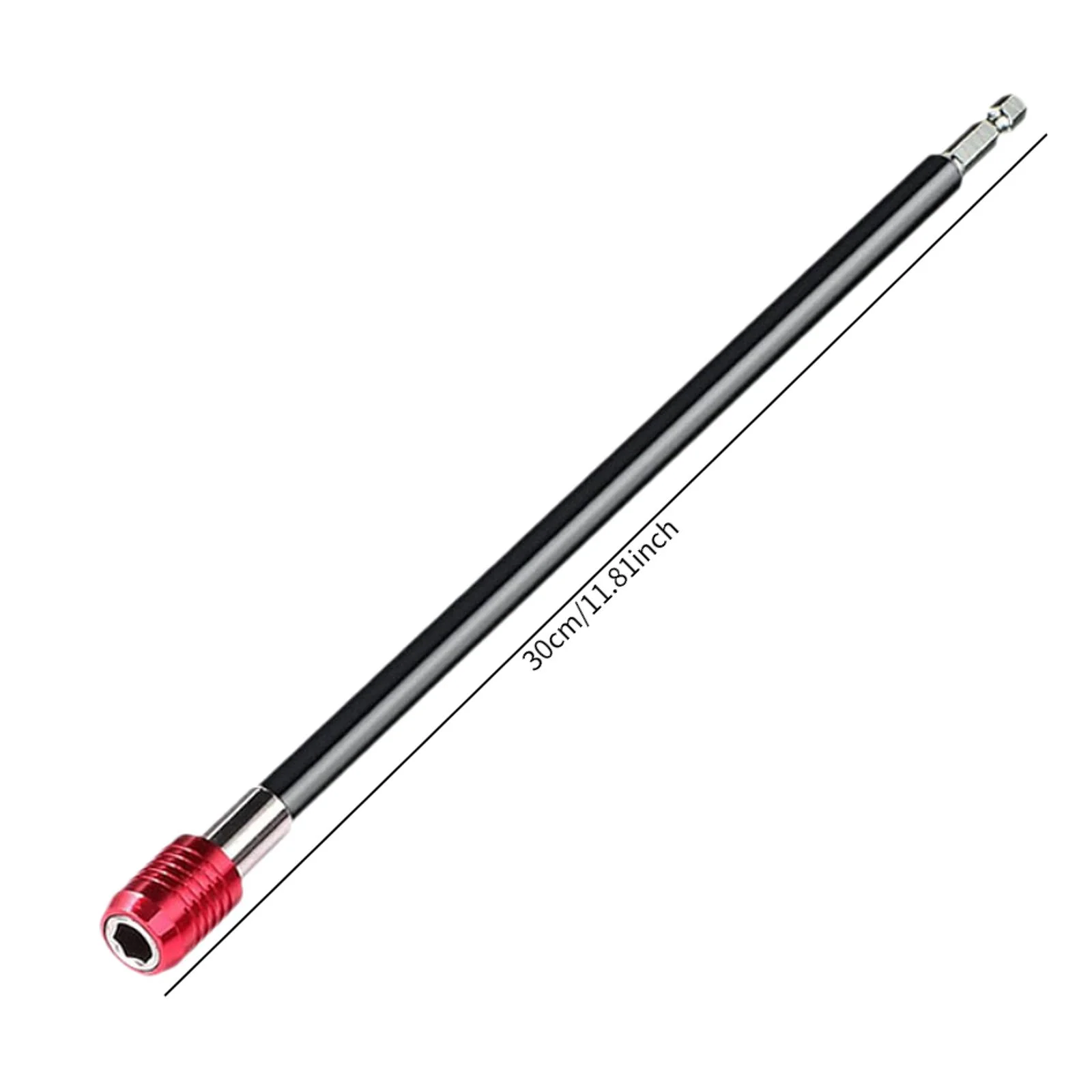 Drill Bit Extension Screwdriver Bit Holders 30cm Screwdriver Extension Tool Drill Extension Bit Holder for Socket Driver Adapter