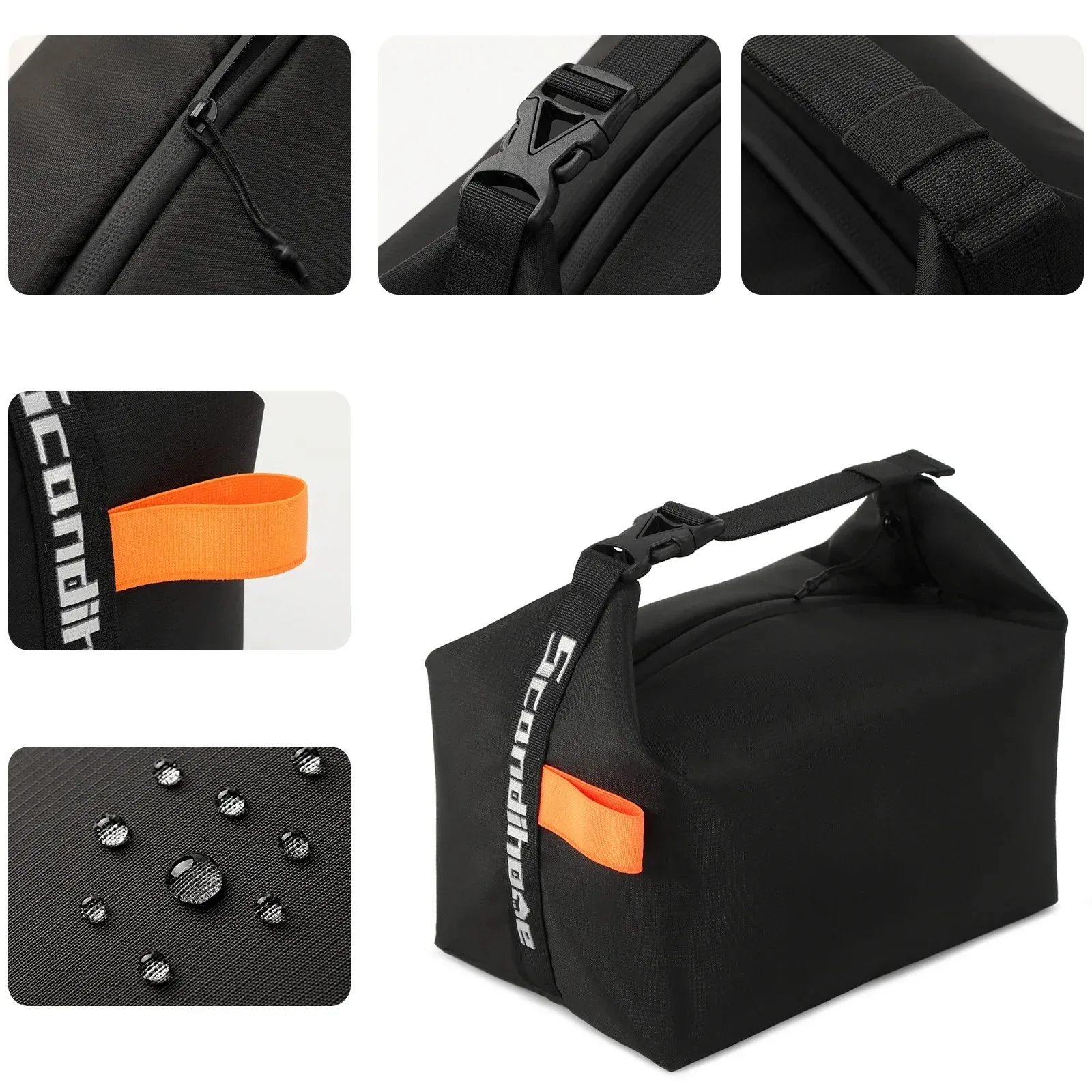 

Embroidered Insulated Lunch Bag Personalized Customize Name Bento Pack Waterproof Aluminum Foil Bag Picnic Food Storage Handbag