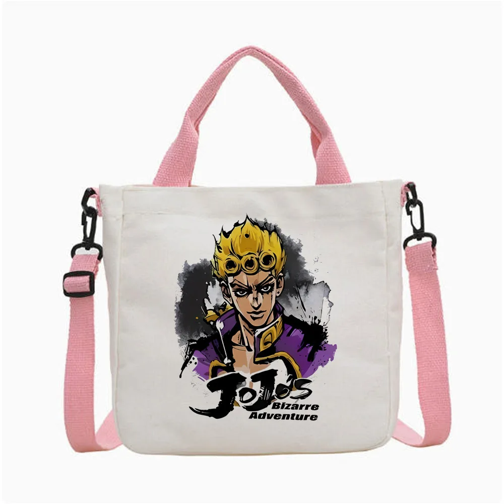 Jojo’s Bizarre Adventure tote bag y2k reusable bolsas de tela personnalisable shoulder  femme