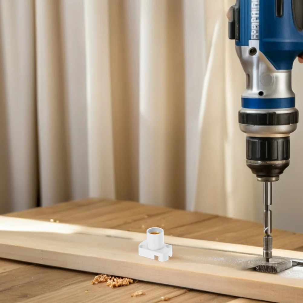 5pcs Threaded Lamp Holder Socket Replacement Base Bulb Fixture Screw in Lamp Base for LED Light Socket Parts