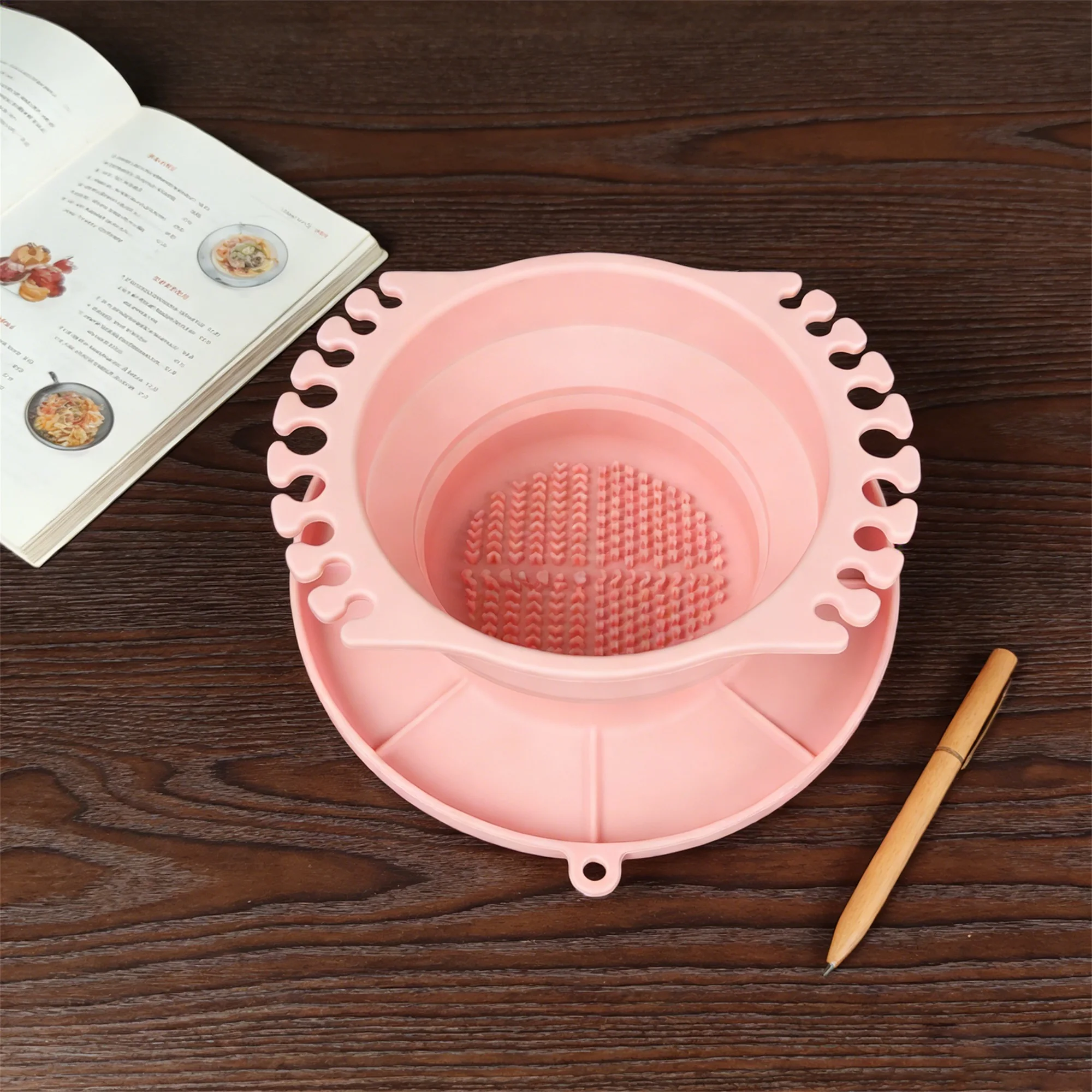 

Портативная складная емкость для очистки кистей с акрилом, акварелью и масляными красками