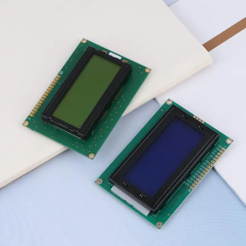 

Модуль LCD1604 с синим/желтым экраном и адаптером последовательного интерфейса IIC I2C, подходит для Arduino, символьный дисплей 16x4